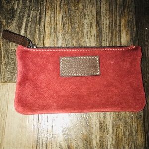 Suede Dooney & Bourke Coin Wallet
